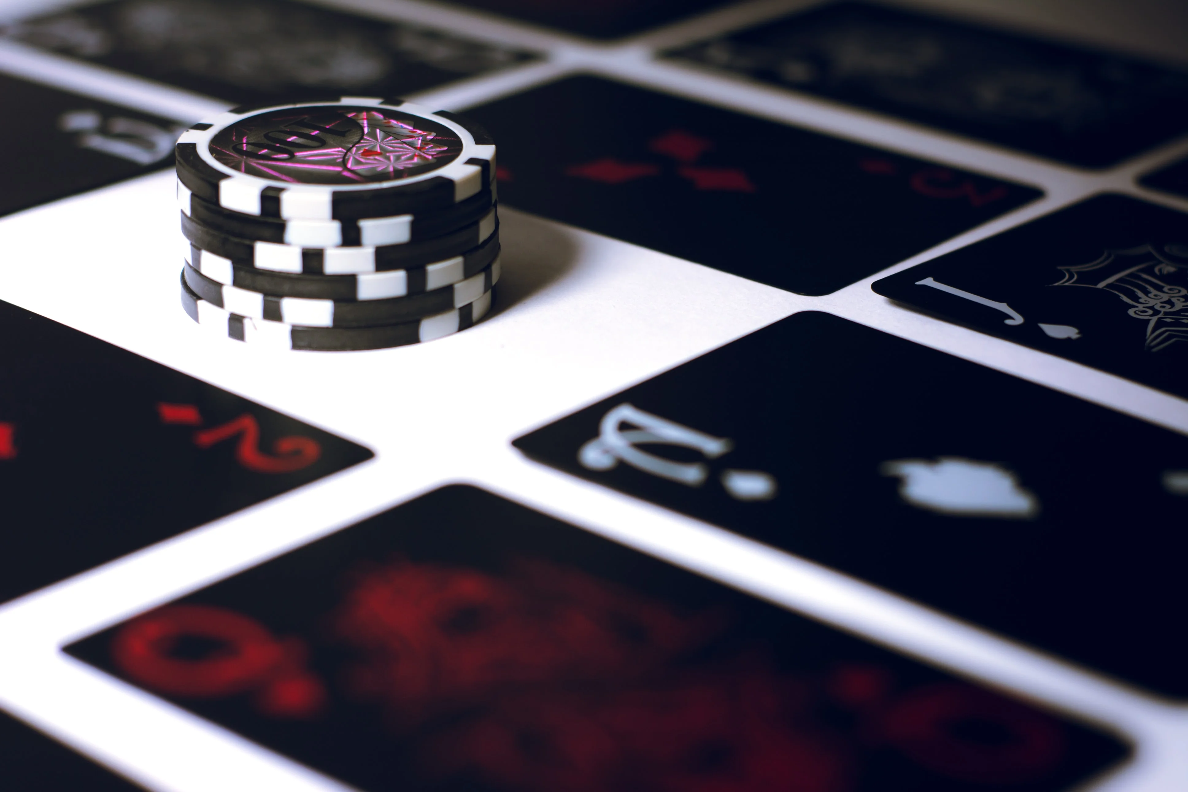 Luxury casino interior with golden lighting